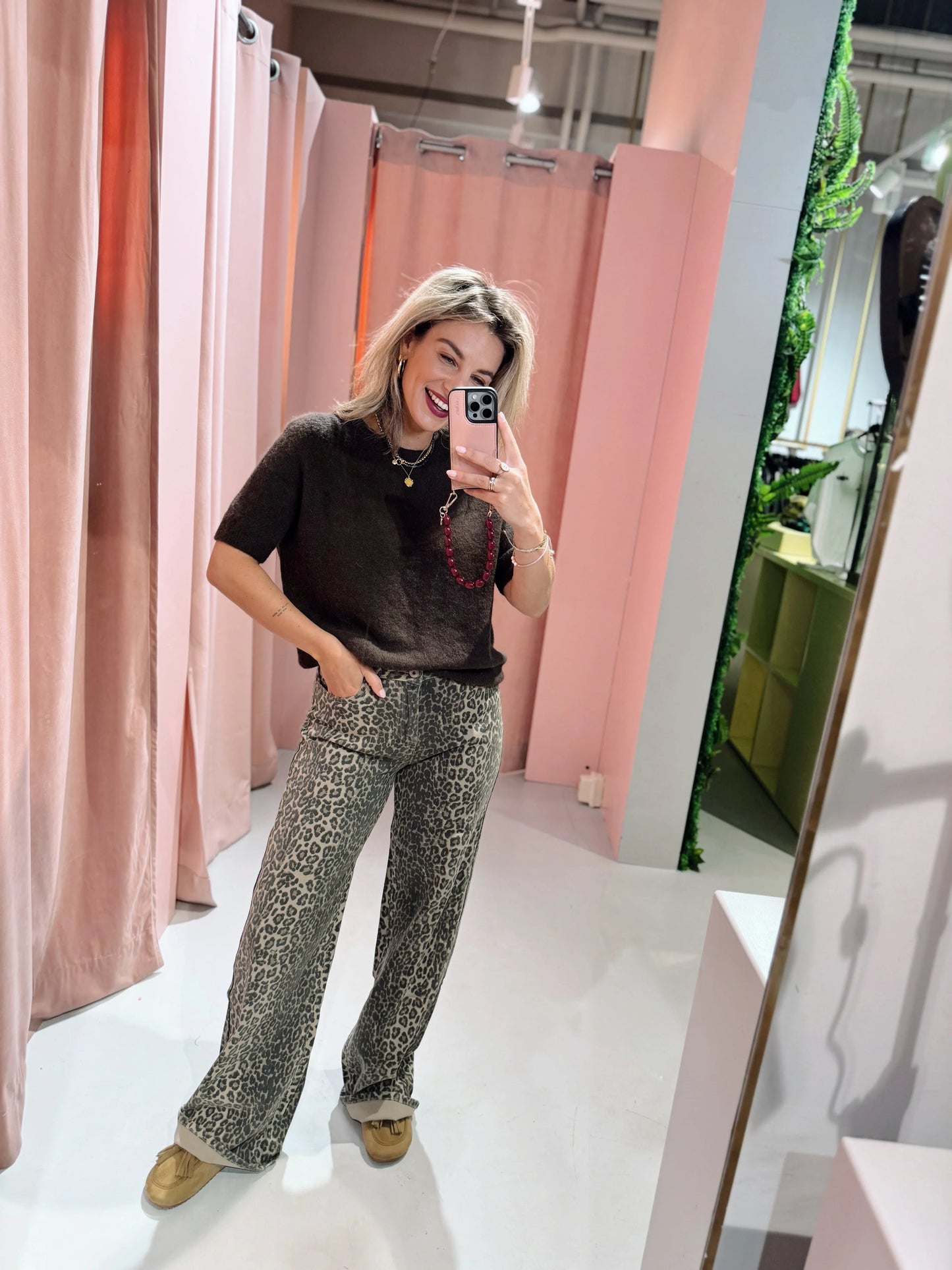 Fierce Leopard Print Jeans!