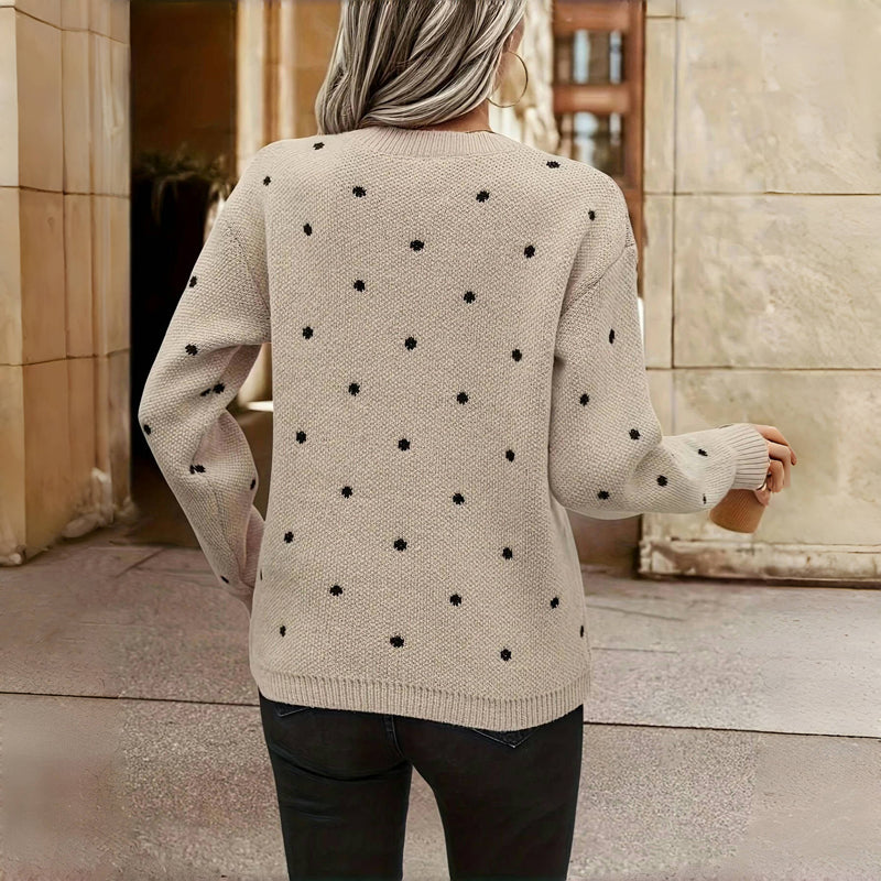 Esmee | Dotted Knit Sweater