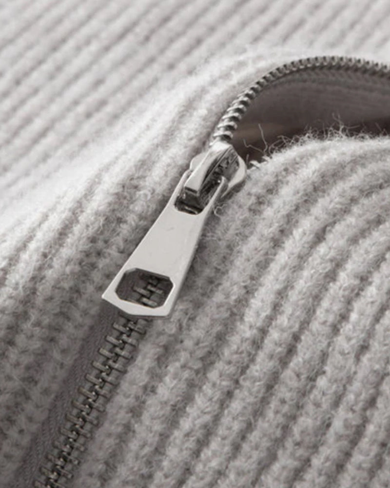 AMALFI Full-Zip Wool sweater