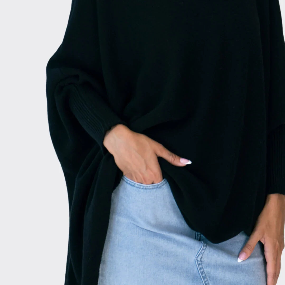 Beige Cozy Oversized Sweater