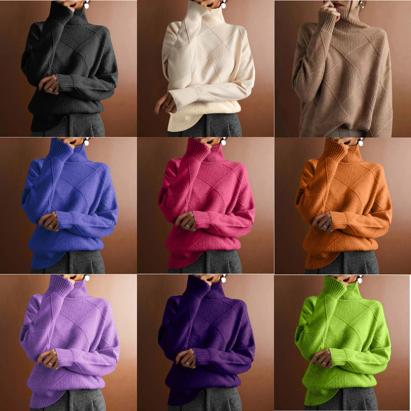 Cozy Boho Turtleneck