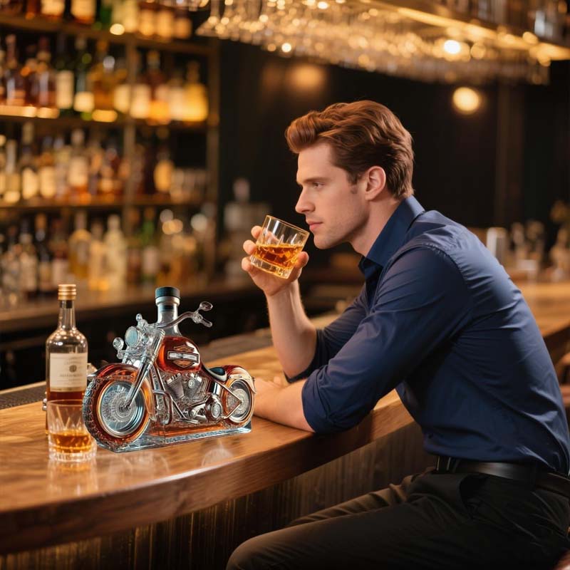 Exclusive Limited Edition Harley Whisky Bottle
