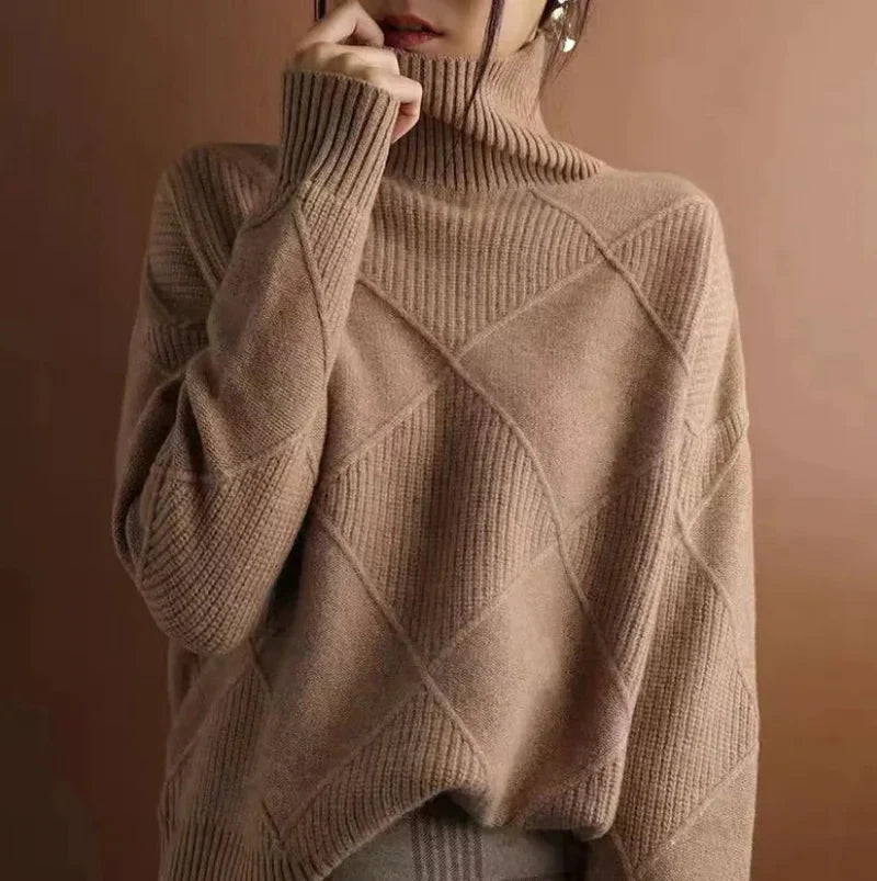Cozy Boho Turtleneck