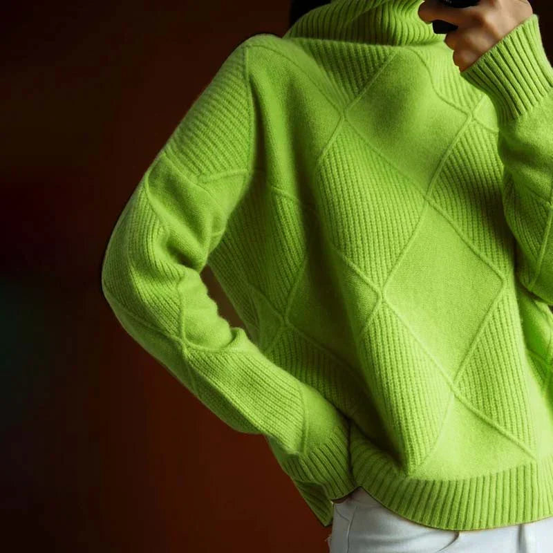 Cozy Boho Turtleneck