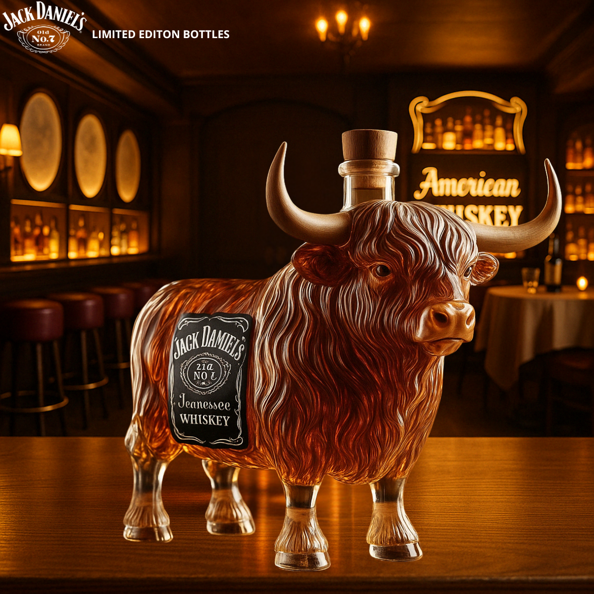 Limited Edition Tennessee Whiskey – Premium Luxe Bottle
