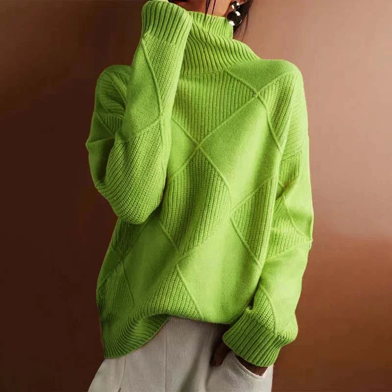 Cozy Boho Turtleneck