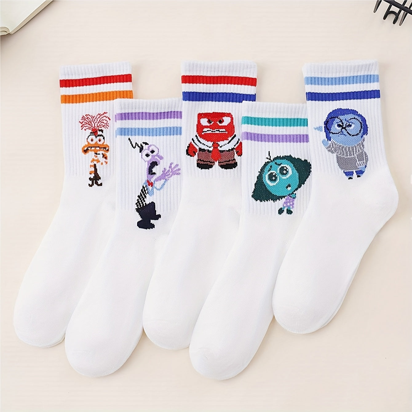 5-Pack Disney Inside Out Socks