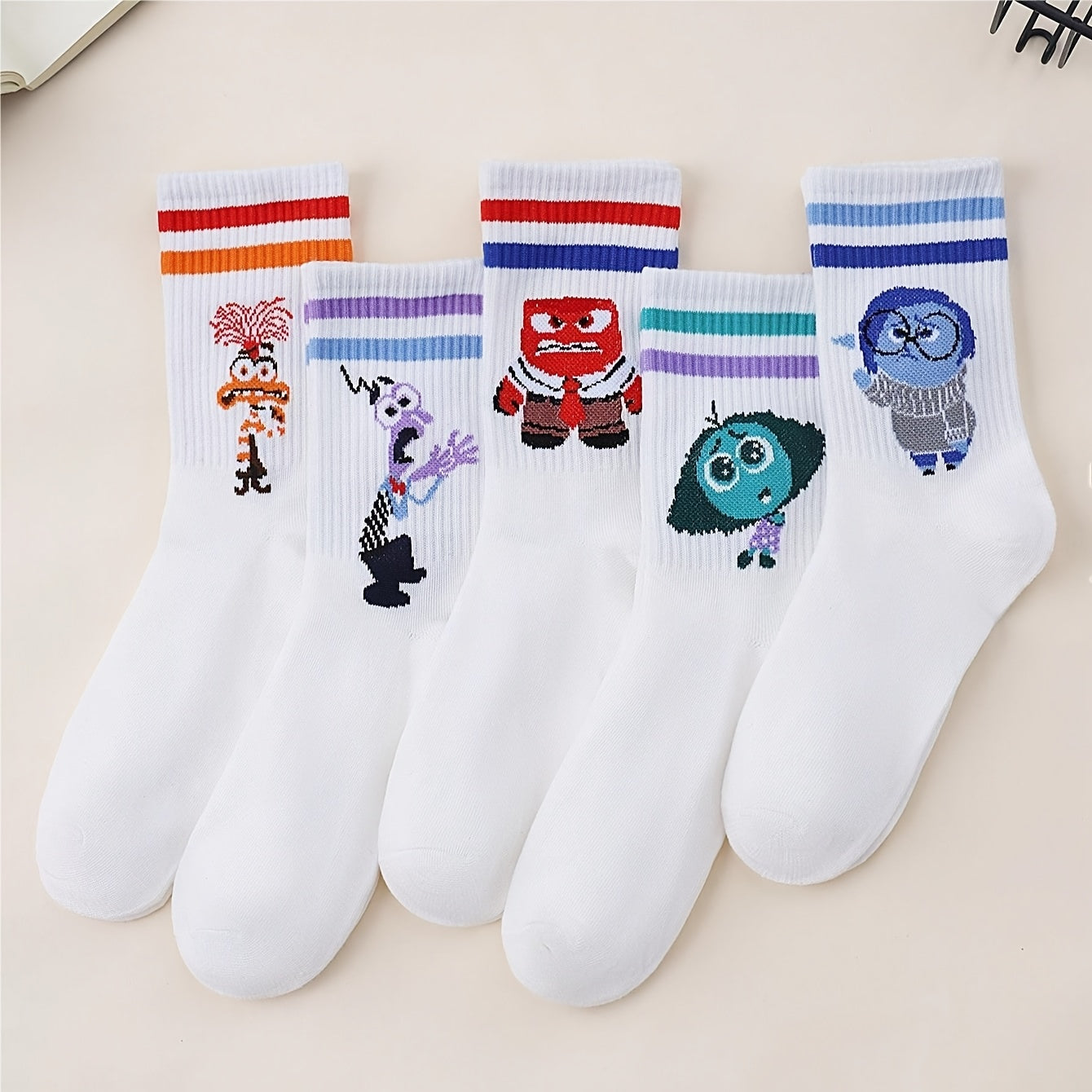 5-Pack Disney Inside Out Socks