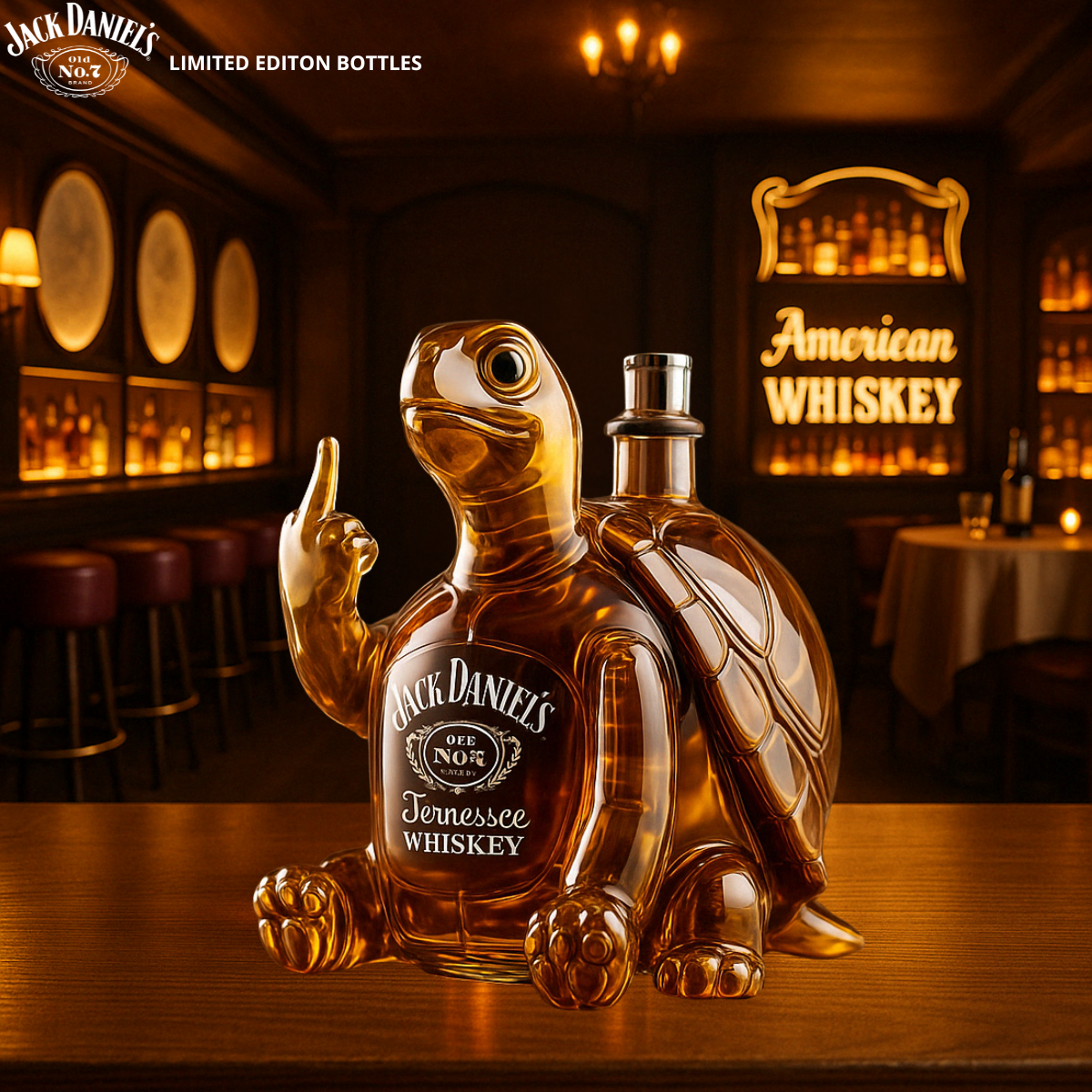 Limited Edition Tennessee Whiskey – Premium Luxe Bottle