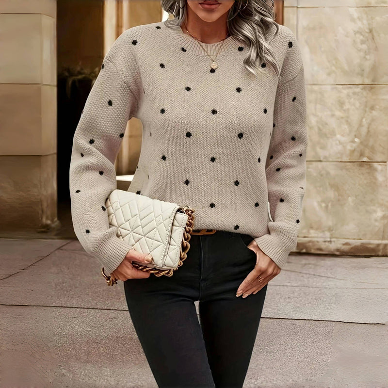Esmee | Dotted Knit Sweater