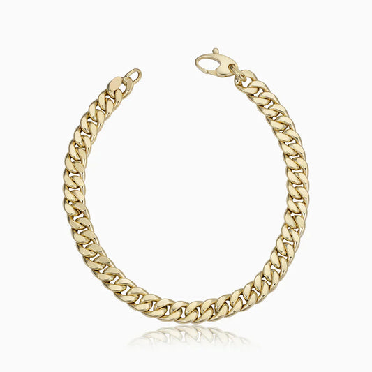 Summer Cuban Gold Bracelet