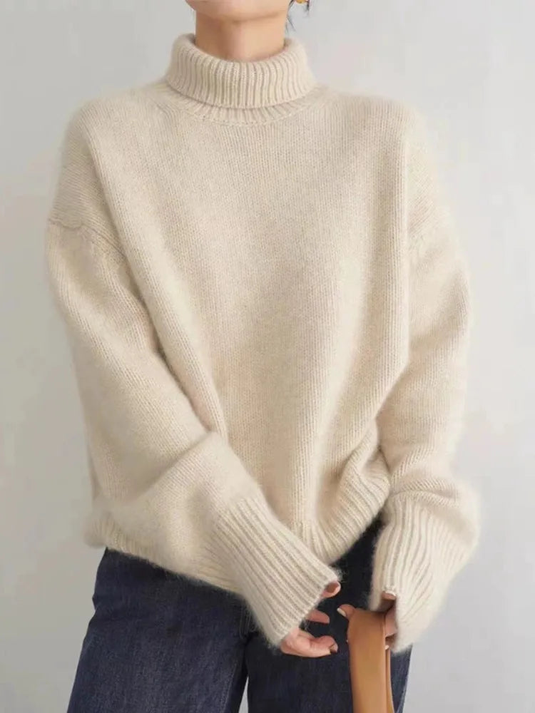 Isabella High Neck Cashmere Collar