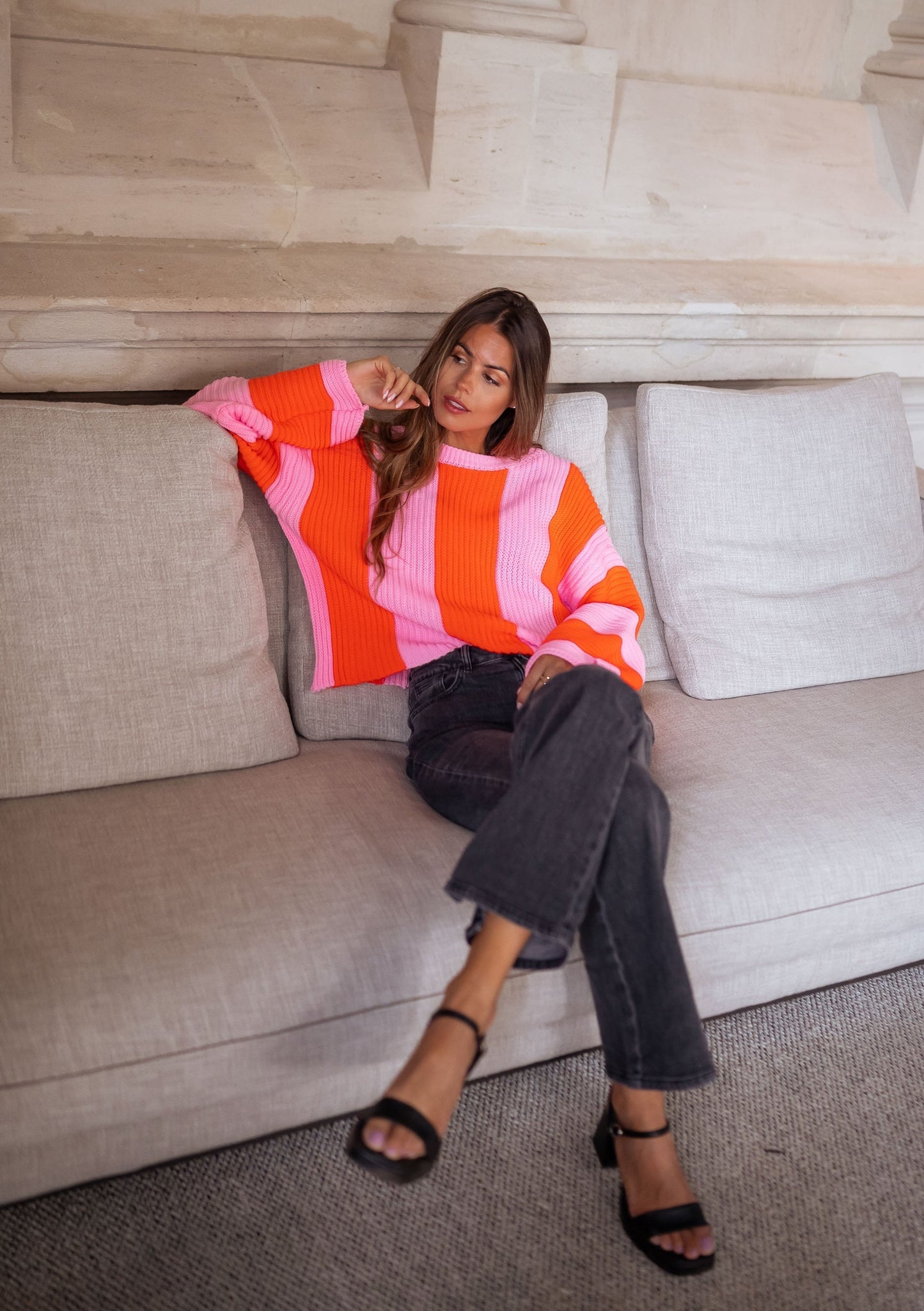 Pauline™ | Striped Knit Sweater