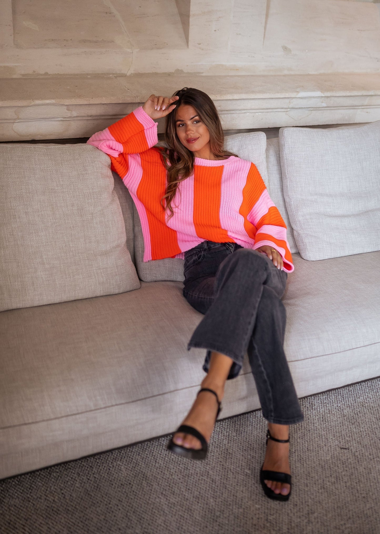 Pauline™ | Striped Knit Sweater