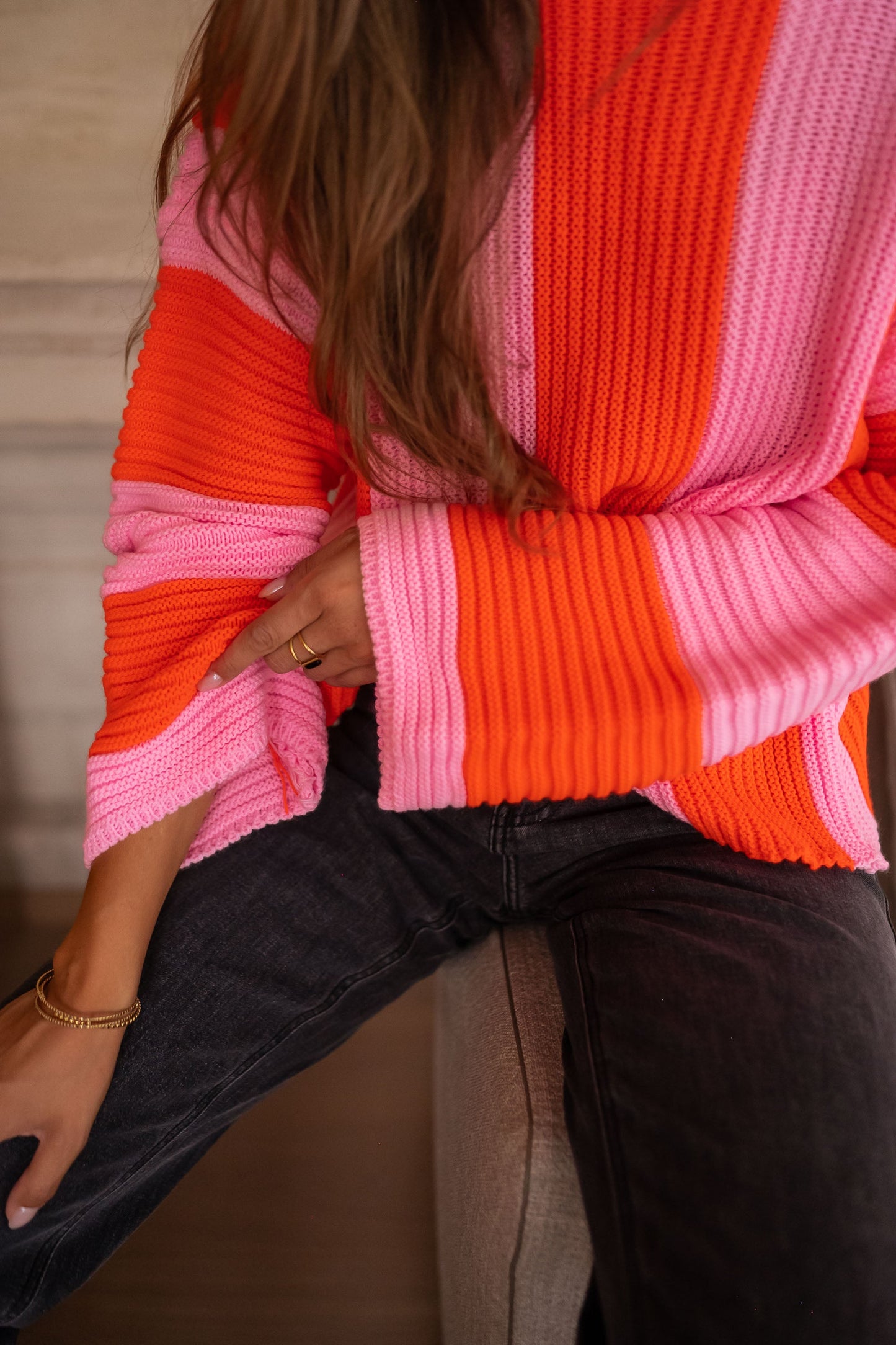 Pauline™ | Striped Knit Sweater