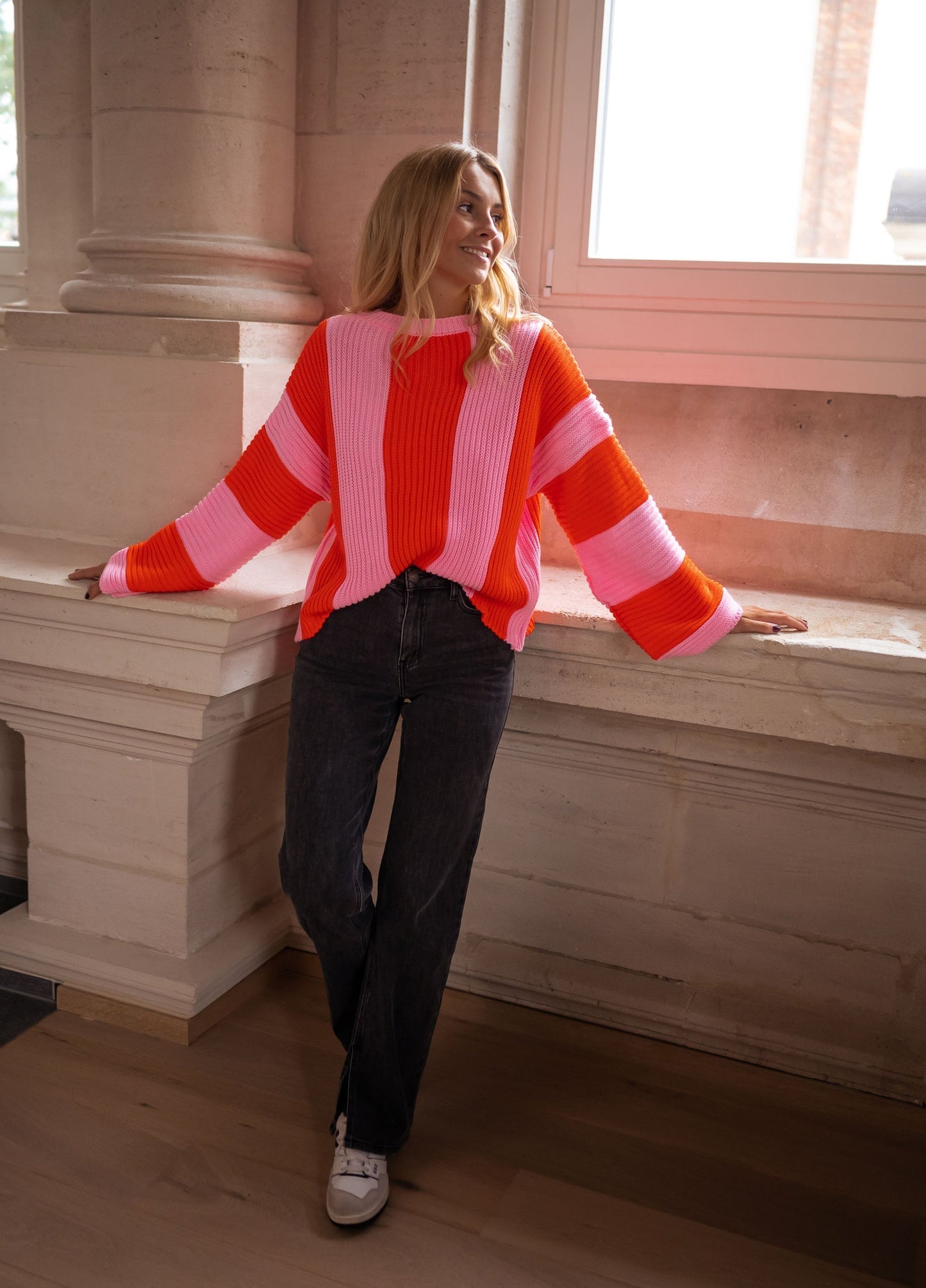 Pauline™ | Striped Knit Sweater