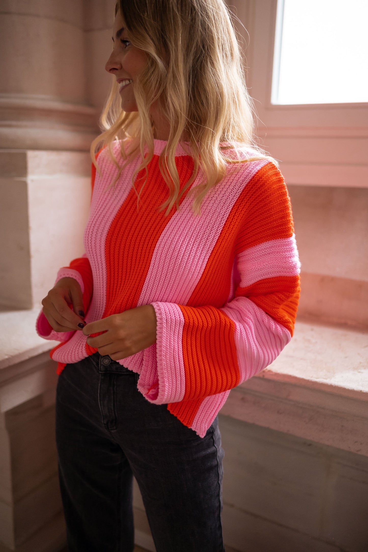 Pauline™ | Striped Knit Sweater