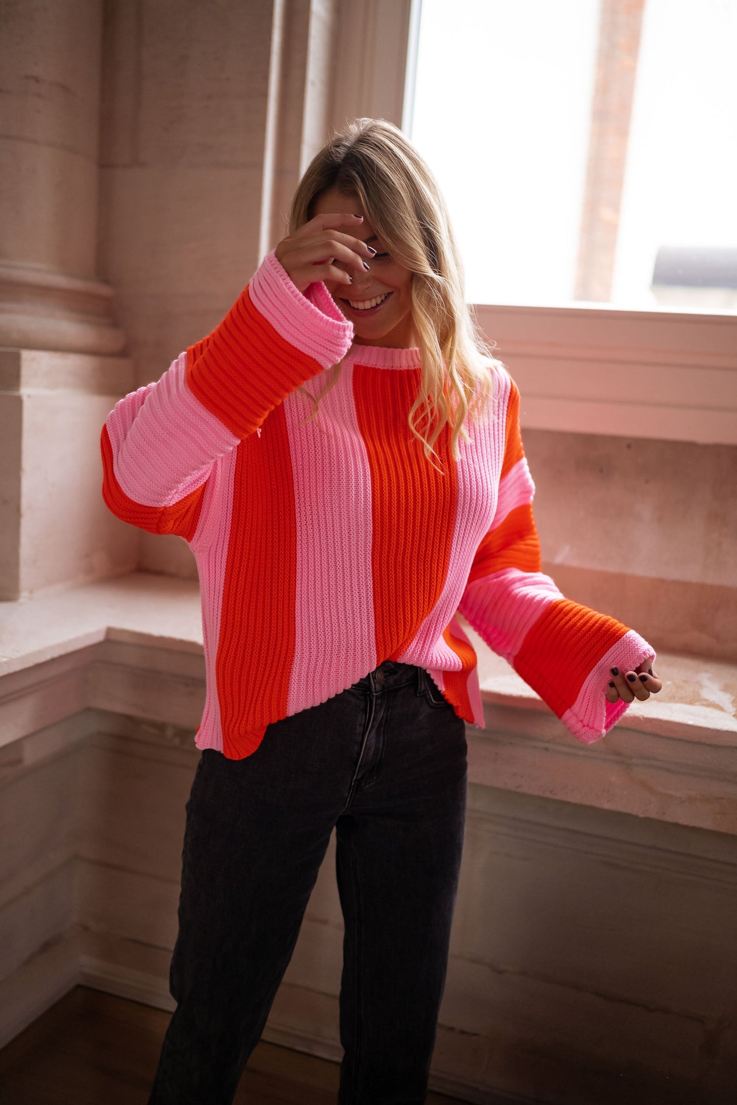 Pauline™ | Striped Knit Sweater