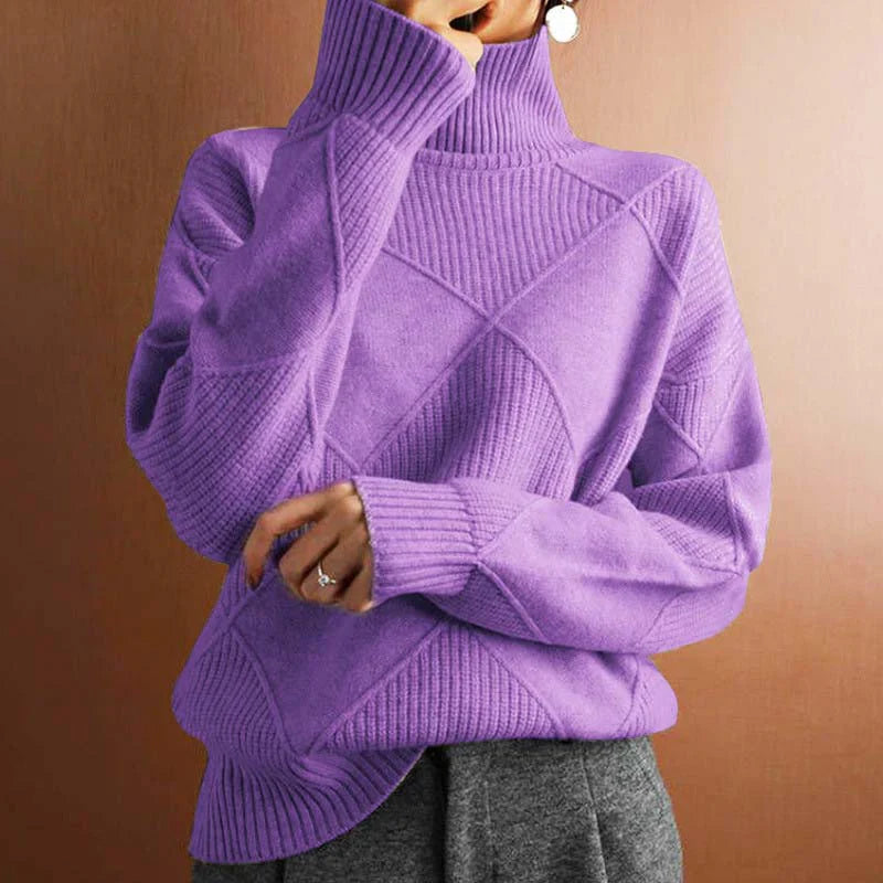 Cozy Boho Turtleneck