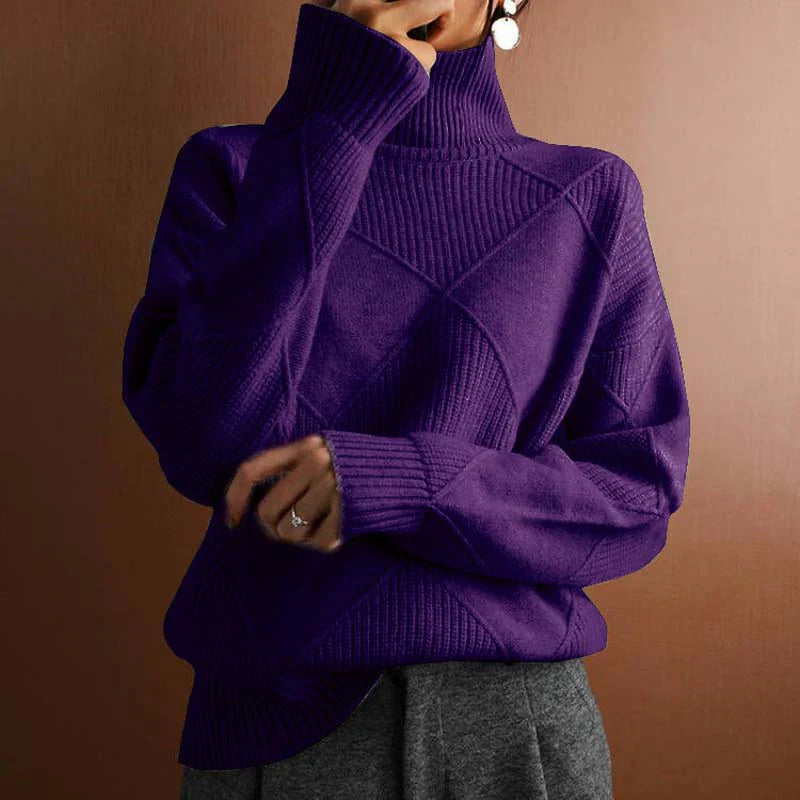 Cozy Boho Turtleneck