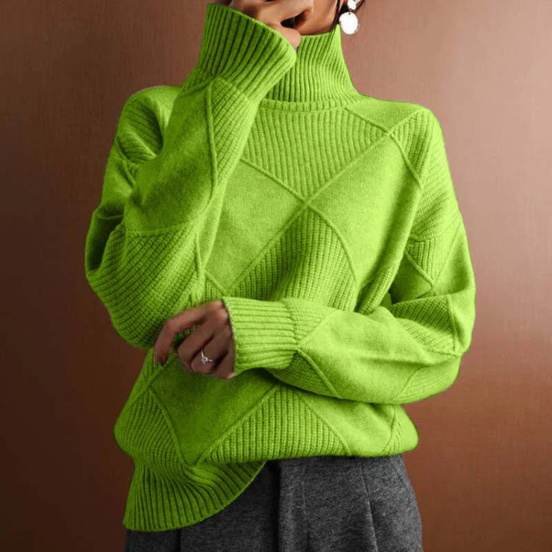 Cozy Boho Turtleneck