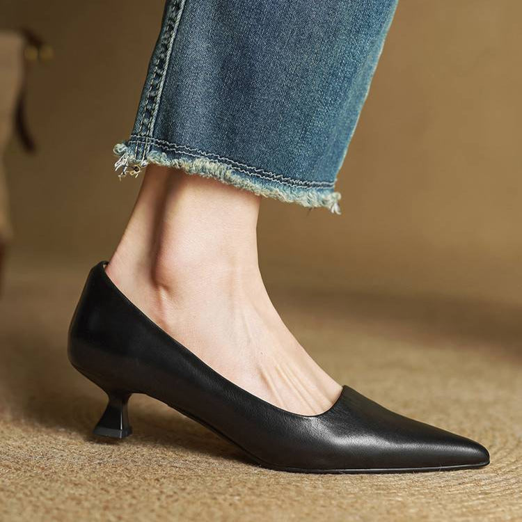 Anok™ Genuine Leather Pumps