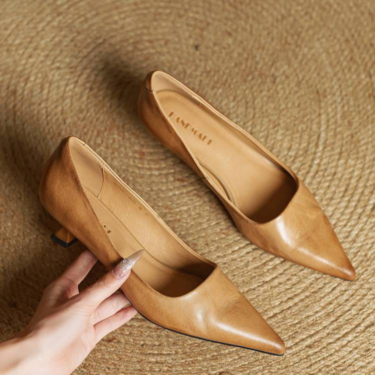 Anok™ Genuine Leather Pumps