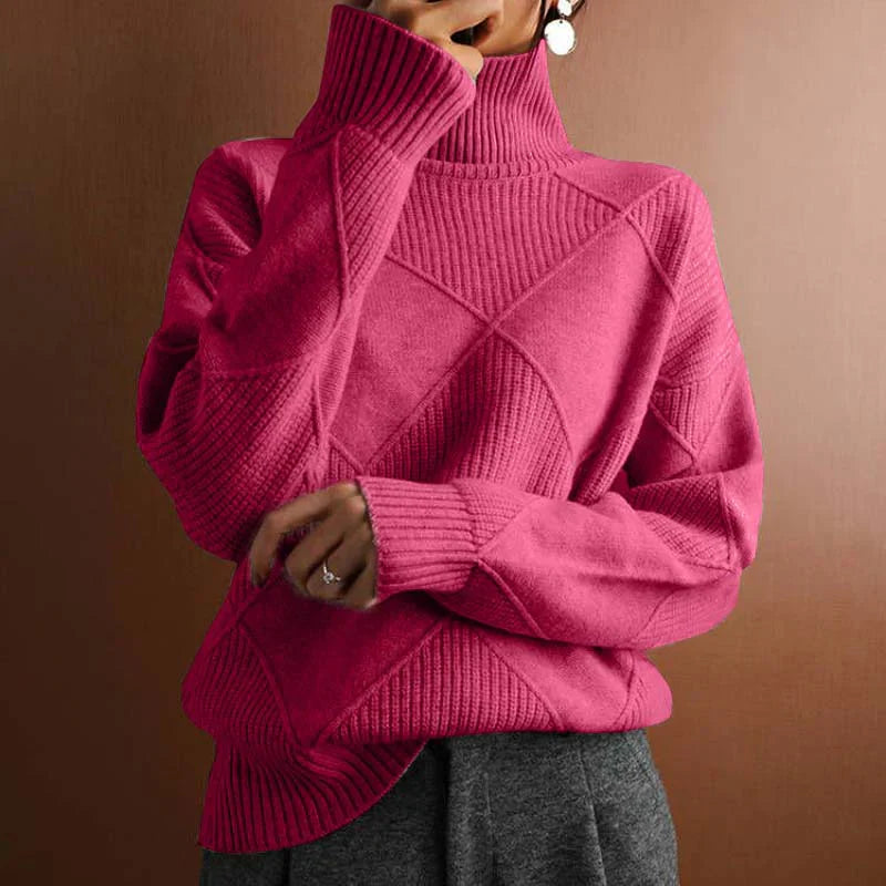 Cozy Boho Turtleneck