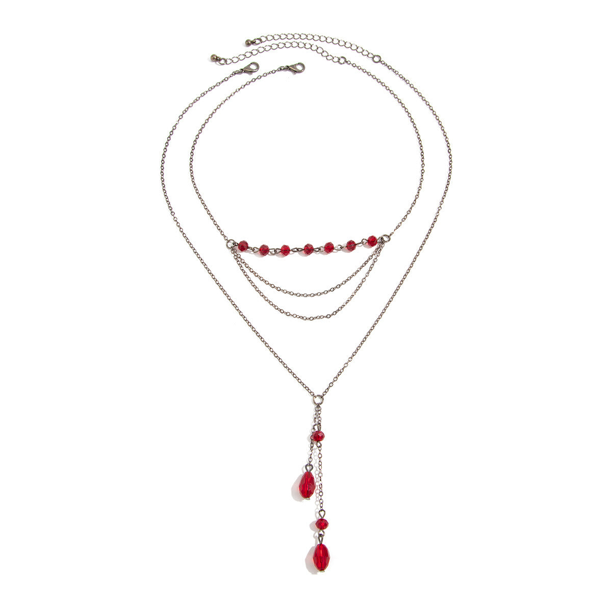 Halloween Gothic Blood-Drop Collarbone Chain