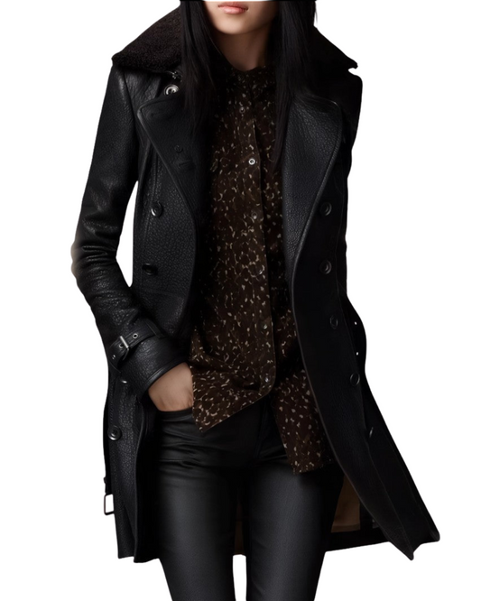 Romy | Sleek Modern Trench Coat with Elegant Design and Versatile Appeal