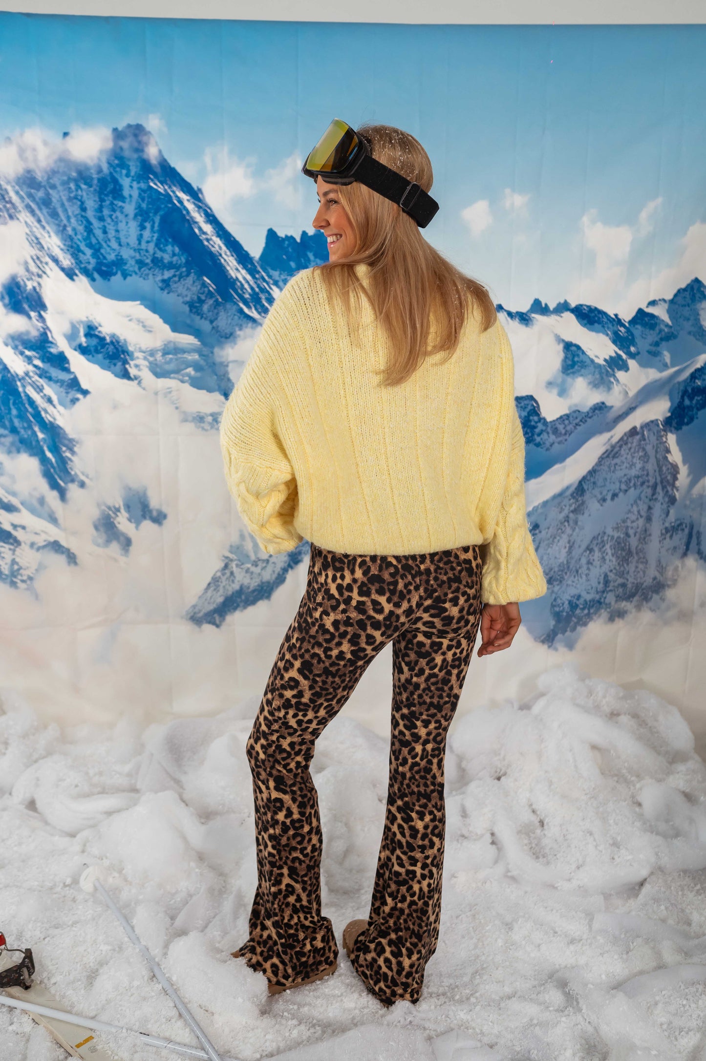 Hannah™ | Cozy Yellow Knit Sweater