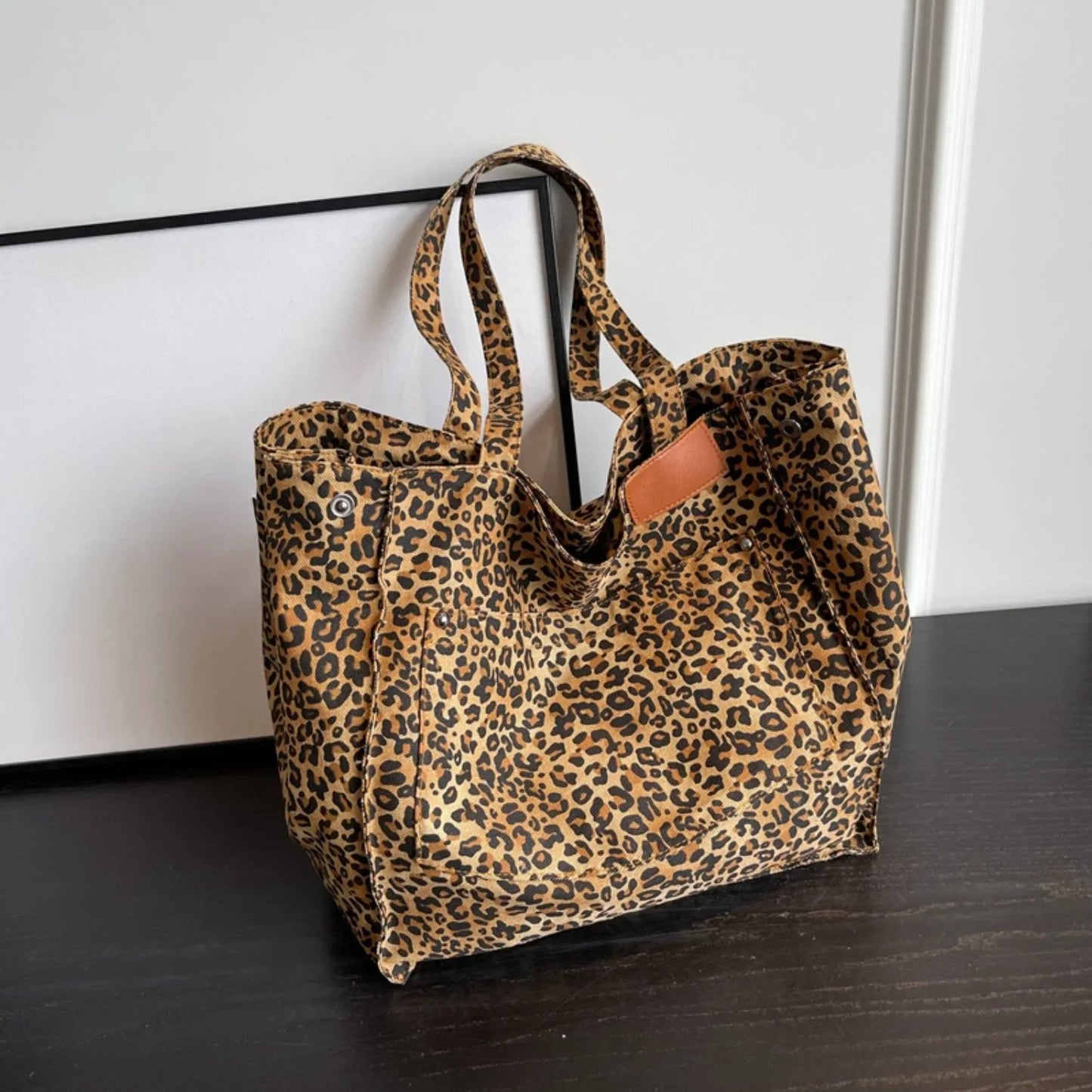 Vivienne™ | Leopard Print Tote