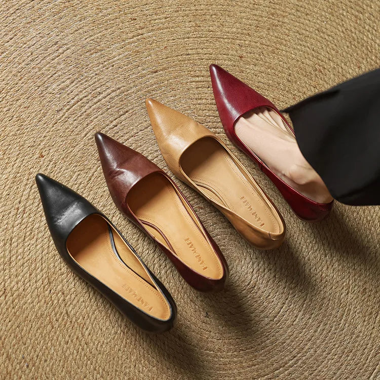 Anok™ Genuine Leather Pumps