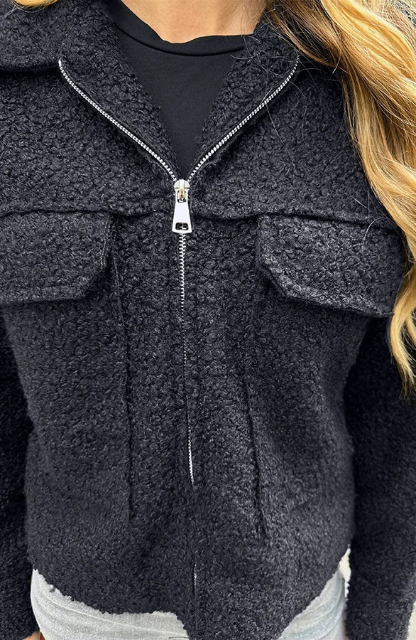 Isla Teddy Bomber - Delightfully Cozy!