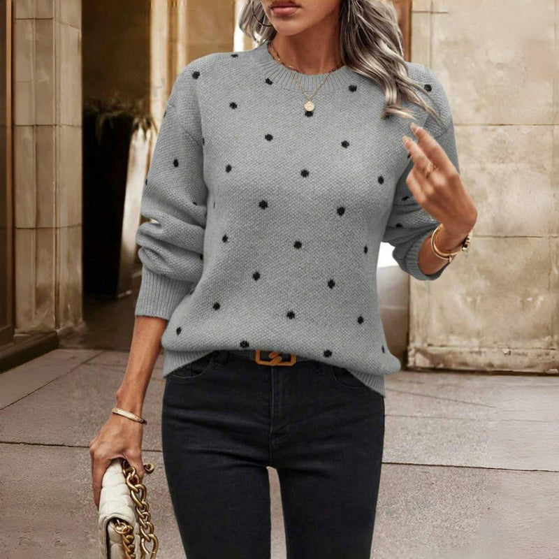 Esmee | Dotted Knit Sweater