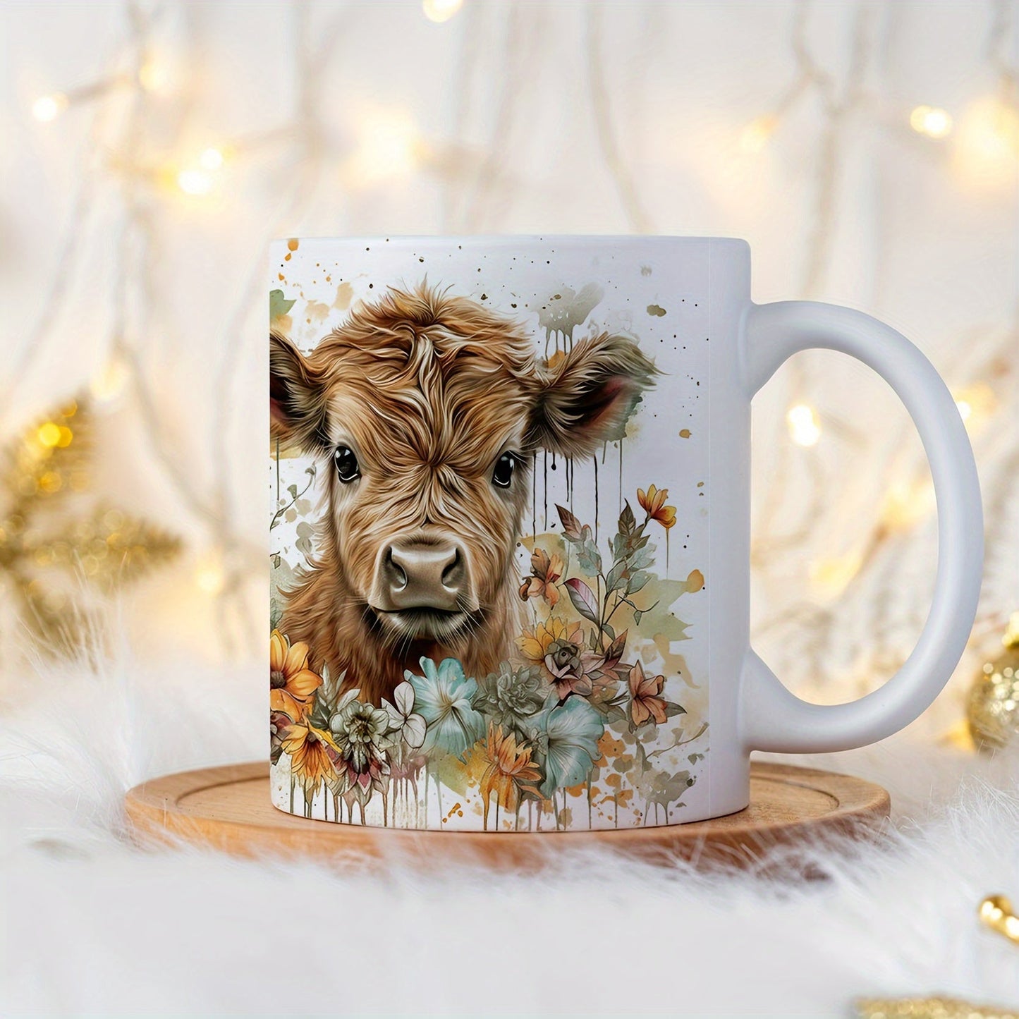Tasse en céramique Highland Cow