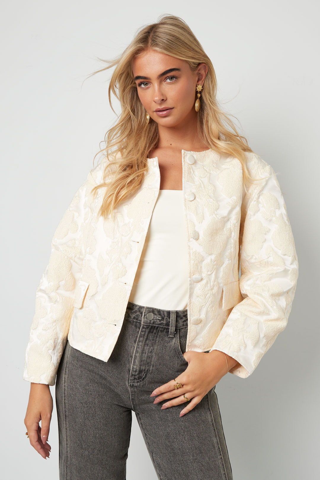 Ibiza Puff Sleeve Jacket