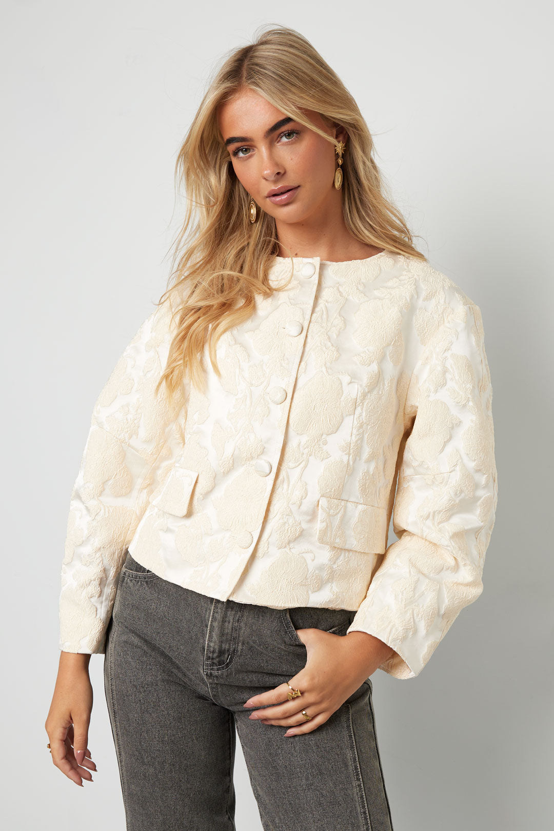 Ibiza Puff Sleeve Jacket