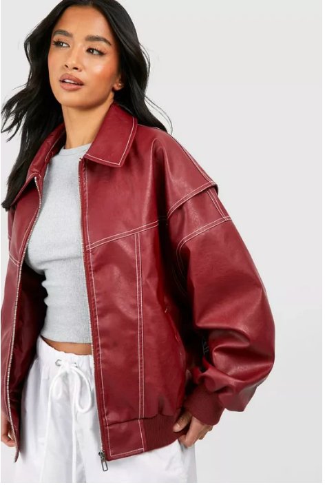 TATE | OVERSIZED LEATHER JACKET