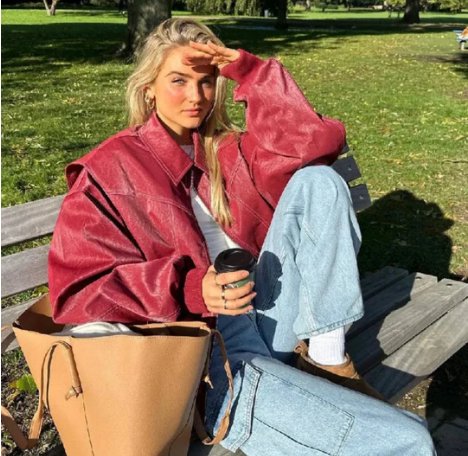 TATE | OVERSIZED LEATHER JACKET