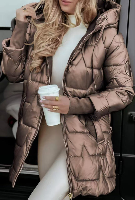 Women’s Autumn Coat with Hood