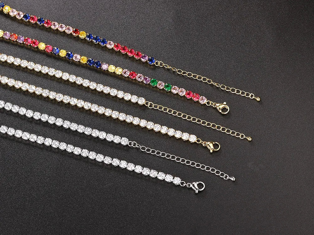 Parure de cou scintillante