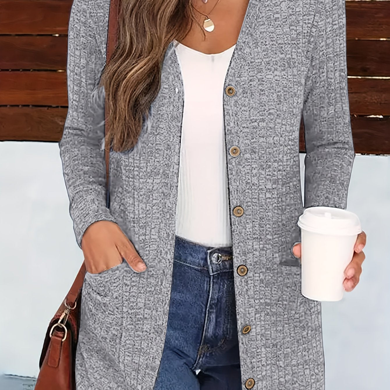 V-neck™ | Women's Stylish V-neck Cardigan
