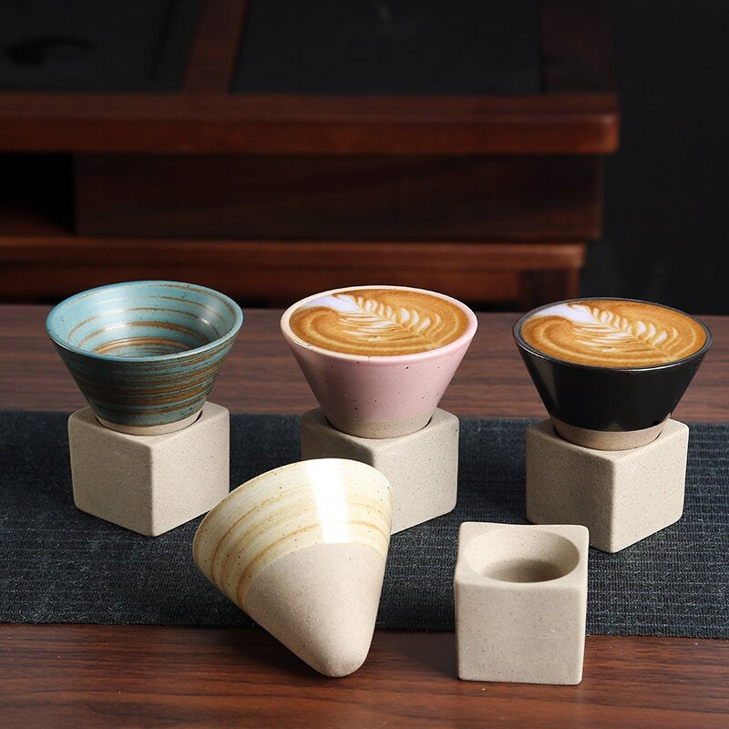 Tasse à expresso pour servir et boire