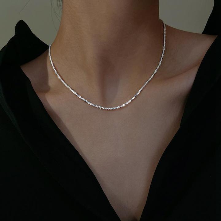 Collection de colliers célestes en argent