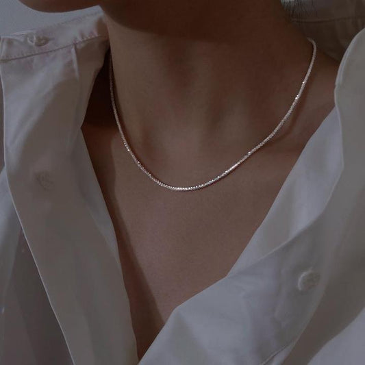 Collection de colliers célestes en argent