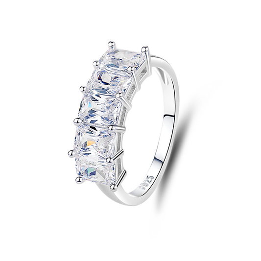 S925 Sterling Silver Zircon Ring-Valentine's Day Gift