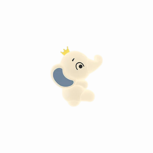 Bélo™ Elephant LED Wall Lamp – Adjustable Lighting for Kids' Rooms