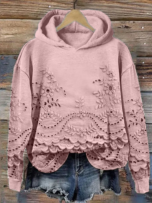 SACHZNA | Sweatshirt with Floral Print
