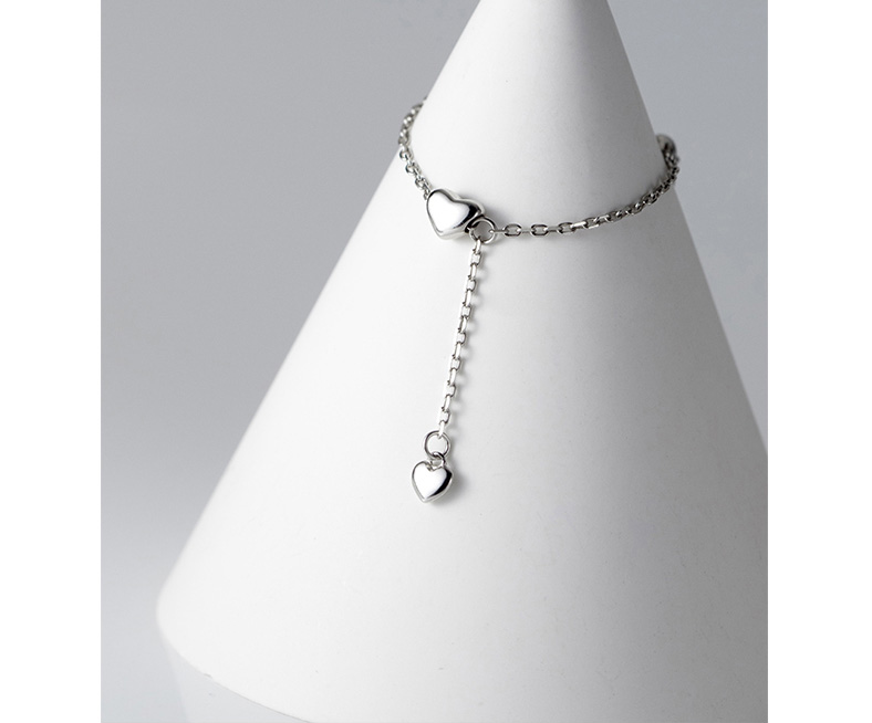 Bague ajustable en forme de cœur – Fantaisiste et romantique
